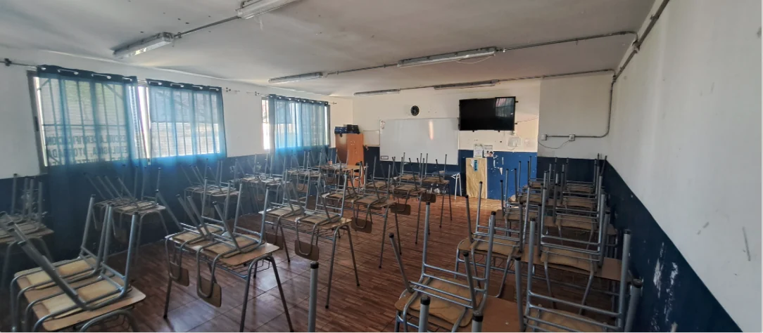 Sala de clases de Educación Básica